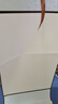 御宝阁 空白书法卷轴挂画挂轴宣纸作品纸半生半熟专用创作作品纸画轴立轴国画书画装裱横轴仿古字画定制 四尺六开（挂轴）72*32cm 银灰色（加厚全绫精裱） 实拍图