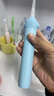 usmile笑容加儿童电动牙刷 实时漏刷提醒 数字牙刷 Q20奇幻蓝 适用3-15岁 生日礼物 儿童礼物 新年礼物 实拍图