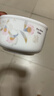 嘉兰饭盒泡面碗密封保鲜碗带盖陶瓷碗家用骨瓷泡面专用微波炉饭盒套装 蝶恋花-骨瓷保鲜碗 实拍图