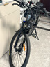 永久锂电池助力电动自行车禧玛诺变速超长续航山地车男女士双碟刹单车 F58摩天灰【助力续航约20-30KM】线碟 26英寸 实拍图