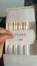 双枪家用陶瓷筷子食品接触级抗菌防霉 西湖烟雨10双 高档礼盒装 实拍图