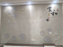 柏菲登定制3d立体电视背景墙壁布现代家和万事兴墙布客厅沙发装饰8d壁画 12款 【满分推荐】8D晶雕真丝布/平方 实拍图