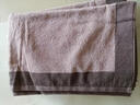 金号 A类纯棉枕巾加大加厚枕巾枕头巾 一对2条装  170g/条   52*80cm 实拍图