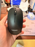 联想（Lenovo）无线鼠标 办公鼠标便携鼠标 笔记本鼠标 电脑鼠标 M26黑 带无线2.4G接收器 实拍图