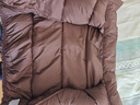 优衣库童装男童女童蓬松羽绒茄克外套夹克羽绒服478148 38 深褐色 130 实拍图