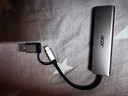 宏碁（acer）Type-C/USB扩展坞USB3.0分线器拓展转SD/TF读卡转接头适用MacBook华为笔记本电脑转换器五合一 实拍图