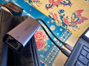 绿联Type-C转千兆网口RJ45网线转接头有线网卡转换器适用苹果MacBook华为笔记本电脑手机以太网扩展坞 实拍图
