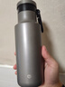 京东京造保温杯运动随行316L不锈钢水杯男士轻便登山户外杯子银灰色480ml 实拍图