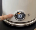 美的（Midea）艺术家电热水壶烧水壶自动断电冲奶恒温保温一体 1.8升大容量母婴级316L不锈钢泡茶年货 SH60-Q 实拍图