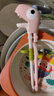 babycare儿童筷子宝宝硅胶训练筷婴幼儿餐具专用筷 恐龙练习筷维尔粉 实拍图