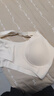 都市丽人文胸孕妇内衣怀孕期哺乳喂奶文胸产后前开扣无钢圈托聚拢香槟白L 实拍图
