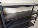 七序家用货架置物架阳台仓库储物架地下室展示多层落地收纳架 五层183cm高【默认黑色】 长150宽50cm 实拍图