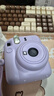 INSTAX富士instax立拍立得 一次成像相机 mini12（mini11升级款）鸢尾紫 实拍图