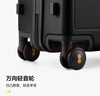 地平线8号（LEVEL8）行李箱男女密码学生登机箱20英寸旅行者系列经典PC万向轮拉杆箱黑 实拍图