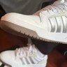 adidas ENTRAP美式校园风运动少年感复古篮球风板鞋男女阿迪达斯   白色/浅蓝/灰色   41 实拍图