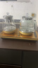 友家铺子（Biooner）全自动上水电热水壶烧水壶家用办公茶台一体机茶桌茶几嵌入式茶具套装 玫瑰金蒸茶款1L 实拍图