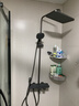 箭牌（ARROW）K230淋浴花洒套装枪灰四功能花洒增压巨幕顶喷花洒AE34910GGW 实拍图