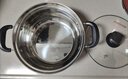 美厨（MAXCOOK）汤锅 304不锈钢汤锅汤煲22cm 加厚复合底 燃气炉电磁炉通用YC-22 实拍图