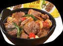 如意三宝黑椒牛仔骨 半成品生鲜牛肋排带骨牛肉烧烤露营食材冷冻 300gx3盒（无酱包） 实拍图