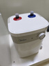 美的（Midea）【8年质保】5升储水式电热水器小厨宝家用洗碗洗菜安全1650W速热厨房热水宝F05-15A1(S) 实拍图