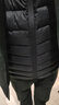京东京造【air+零压排骨羽绒】轻薄羽绒服男外套冬90鸭绒立领  曜石黑M 实拍图