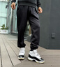 特步运动长裤针织男子秋冬加绒轻弹户外跑步速干休闲百搭束脚收口 实拍图