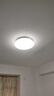 雷士照明led吸顶灯简约现代圆形卧室入户玄关灯走廊过道灯阳台灯 【月白】24瓦 白光-直径38.9cm 实拍图