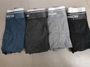猫人【精梳棉-安心品质】男士内裤男纯棉长效抗菌蚕丝裆男生四角短裤 实拍图