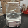 美的（Midea）花漾0胶水全玻璃养生壶 多功能煮茶壶 母婴烧水壶 恒温电热水壶 全自动一体煮茶器1.2L YS12B302J 实拍图