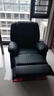 秉绪头等太空沙发单人沙发舱电动功能躺按摩懒人沙发可睡觉电竞沙发椅 黑色猫抓皮 手动坐躺 实拍图