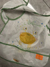 Babyprints围兜3-6岁儿童罩衣中大童吃饭宝宝围嘴防溅水油反穿2件 恐龙幻想 实拍图