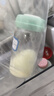 可瑞儿（MyCarol）玻璃储奶瓶宽口径婴儿奶瓶母乳保鲜存奶180ml*2个装 CN-P01 实拍图