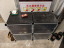 安尔雅超薄鞋柜门口简易鞋架玄关多层防尘收纳架树脂组装柜 双列6层 实拍图