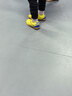 莹恋WINION严选 乒乓球鞋儿童款男童女童起点透气防滑运动鞋黄蓝32 实拍图