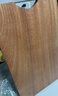 双枪乌金檀木整木菜板 百年龄砧板家用切菜案板抗菌实木菜板45*30*2.5 实拍图