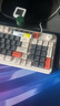 炫银狐 游戏键盘拼色真机械手感薄膜键鼠套装鼠标有线电竞网吧背光男女生外设办公台式笔记本电脑USB通用 【单个键盘】炫银狐 K82 蜜蜂 实拍图