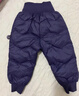 巴拉巴拉童装婴儿羽绒裤男童长裤女童裤子冬装保暖裤宝宝高腰护肚萌趣可爱 实拍图