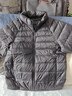 康博男士轻薄立领羽绒服90绒男女同款情侣外套 M (170) 黑色 实拍图