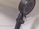 维简增压花洒喷头多功能浴室手持洗澡花洒家用淋浴莲蓬头【银色五档】 实拍图
