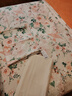 富安娜家纺 床上四件套纯棉100%纯棉全棉床单被套全棉裸睡床上用品 【纯棉热销款】悦舞 1.8米 床单款 （被套230*229cm） 实拍图