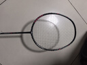 李宁（LI-NING）羽毛球拍雷霆小钢炮全碳素进攻型超轻高磅单拍黑色4U 已穿线 实拍图