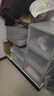 爱丽思衣服收纳箱塑料抽屉式玩具收纳盒整理箱储物箱37L灰色1个装BC450 实拍图