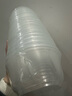 美丽雅 一次性碗食品级塑料方圆碗360ml*50只 加厚耐高温饭盒打包汤碗 实拍图