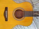 BROOK 布洛克v12吉他单板民谣吉他面单木吉他初学者乐器 36英寸复古色圆角V12G-SQM 实拍图