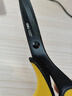 得力(deli)175mm中号不锈钢剪刀 家用办公美工剪子 黑色6027 实拍图