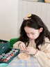 欣格儿童古风串珠礼盒女孩生日礼物新年发饰手工diy过家家玩具 实拍图