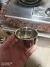 膳大皇（SHDO）德国304不锈钢小茶杯双层防烫功夫茶杯高档主人杯茶碗品茗杯茶盏 304双层茶酒杯【2两】110ml2只 实拍图