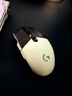 罗技（G）G304 LIGHTSPEED无线鼠标 游戏鼠标 轻质便携 绝地求生FPS鼠标英雄联盟LOL吃鸡 生日礼物 白色 实拍图