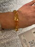 宝卡伊高品黄水晶手链男女天然金橘色黄水晶貔貅手链礼物黄水晶手串 7.5-8mm手链配2-3克貔貅 实拍图
