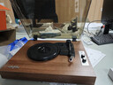 WHATPLUSFrom1900黑胶唱片机复古 蓝牙音响一体式唱片机 生日礼物 高端留声机 客厅音响 胶片唱机 胡桃木 实拍图